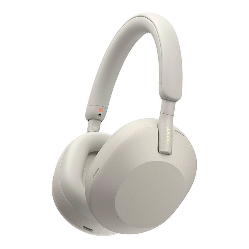 Sony WH-1000XM5 Wireless Industry Leading Noise Canceling Headphones - Silver