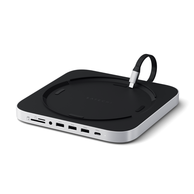 Satechi Stand & Hub For Mac Mini / Studio With NVMe SSD Enclosure