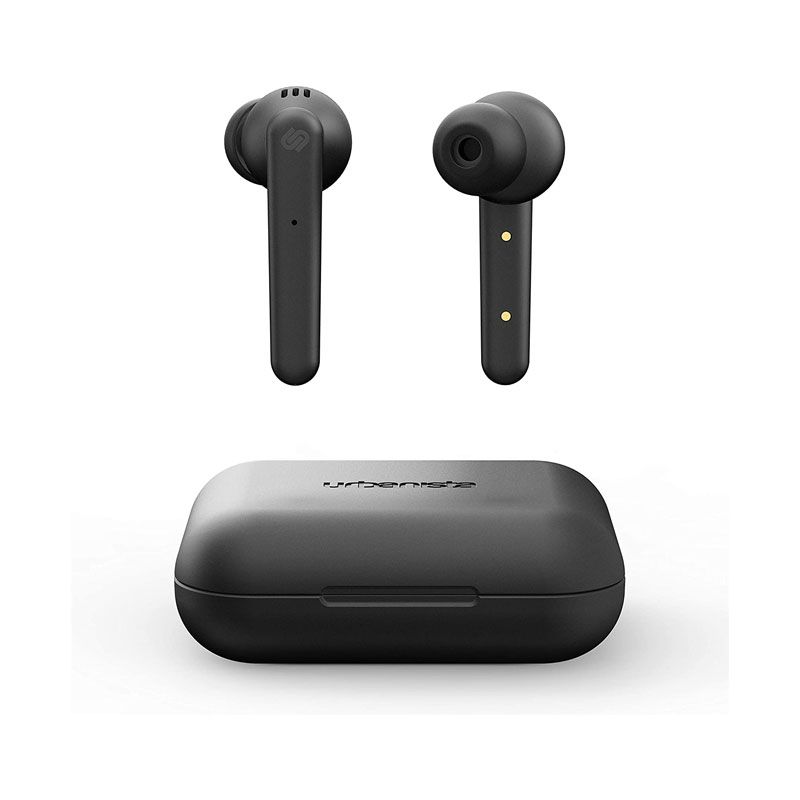 Urbanista Paris True Wireless Earphones 20H Playtime Wireless Charging Case, Bluetooth 5.0, Noise Cancelling Earphones with Touch Controls + Built-in Mic, Compatible with Android and iOS