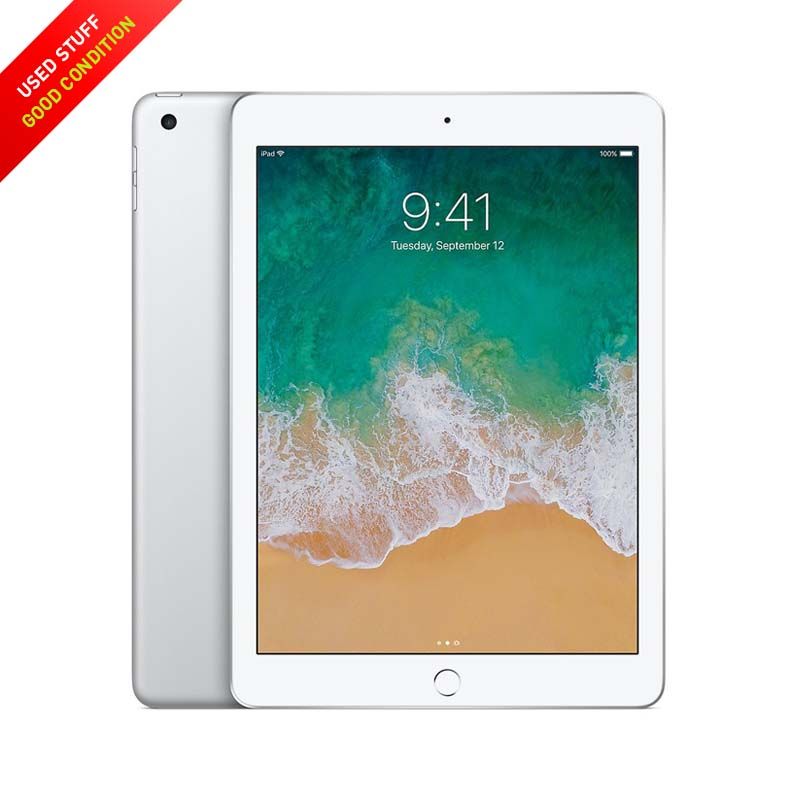 USED Apple iPad 5 WLAN 32GB 9.7-Inches - Black, Silver (5th Generation)