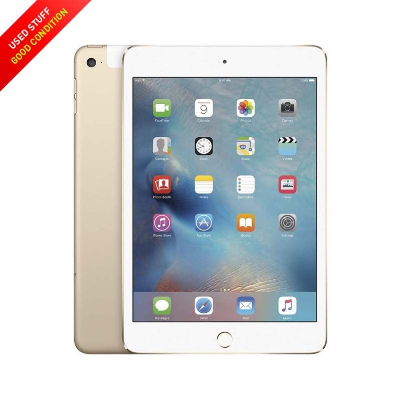 USED Apple iPad mini 4 WLAN 64GB 7.9-Inches, Black, Silver, Gold
