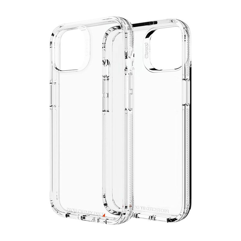 ZAGG ISOD Crystal Palace Clear Case with Advanced Impact Protection, Slim, Tough Design for Apple iPhone 13 – Clear