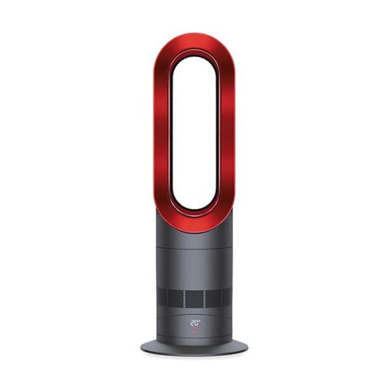 Dyson AM09 Iron Red, Pedestal Fan and Heater Combo