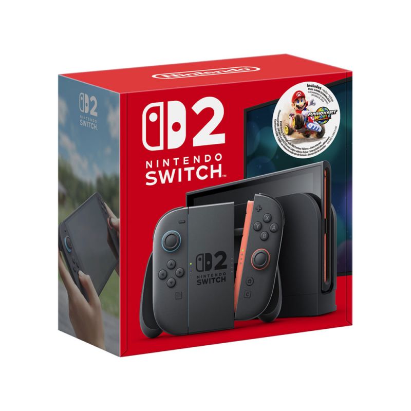 Nintendo - Switch 2 + MarioKart World Bundle - Black