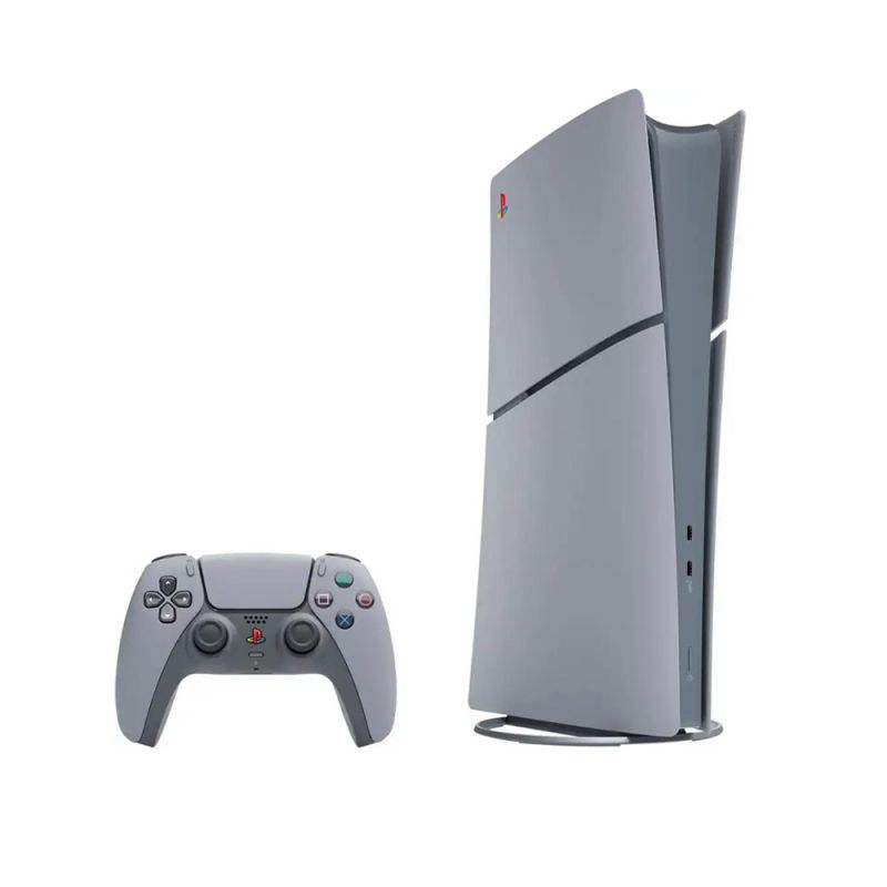 PlayStation 5 Slim Digital Edition - 30th Anniversary Limited Edition Bundle - Gray