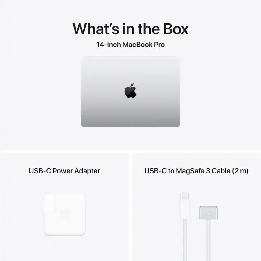 MacBook Pro 14-inch - Apple M5 chip - 1TB SSD - 10-Core CPU - 10-Core GPU - 16GB Memory - Built for Apple Intellegence - Silver