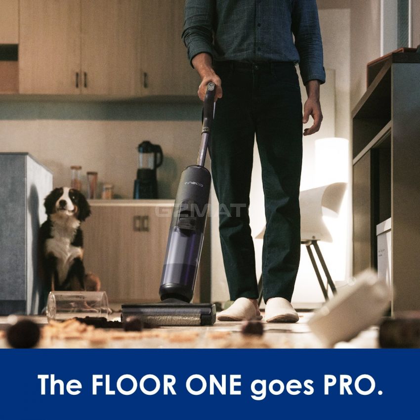 TINECO FLOOR ONE S5  PRO Wireless Intelligent Floor Scrubber (LCD - FW100100CN 220W) Household Vacuum Cleaner Mopping Integrated Cleaning - 2021