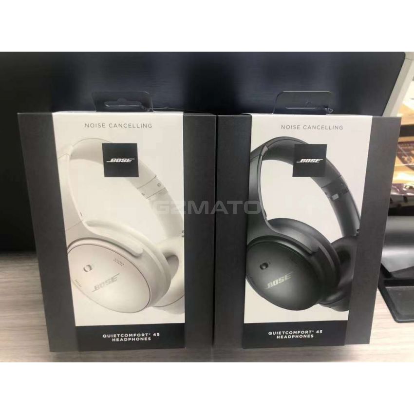 Bose QuietComfort 45 Bluetooth Wireless Noise Cancelling Headphones - White Smoke