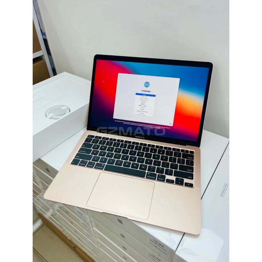 NEW Apple MacBook Air 13-Inch M1 Chip 8-Core RAM 8GB 512GB Retina Display with True Tone, Touch ID - CN Version Official Refurbished