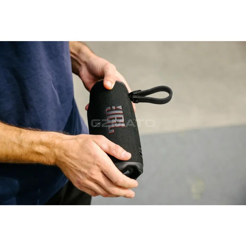 JBL - Charge 6 Portable Wireless Speaker - Black