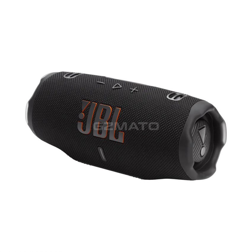 JBL - Charge 6 Portable Wireless Speaker - Black