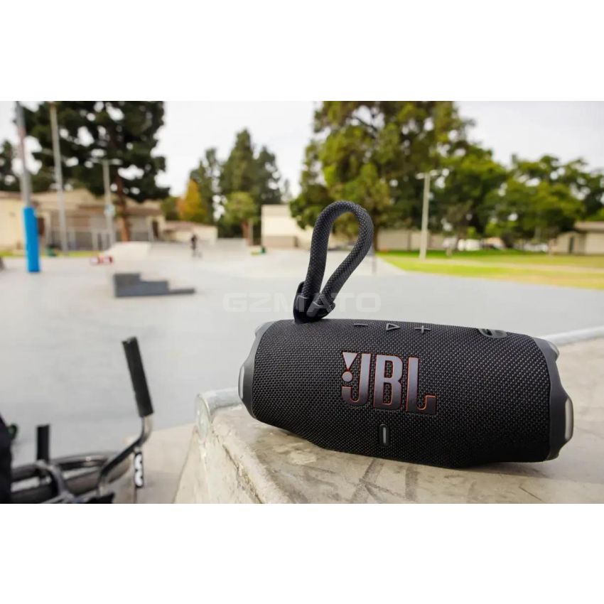 JBL - Charge 6 Portable Wireless Speaker - Black