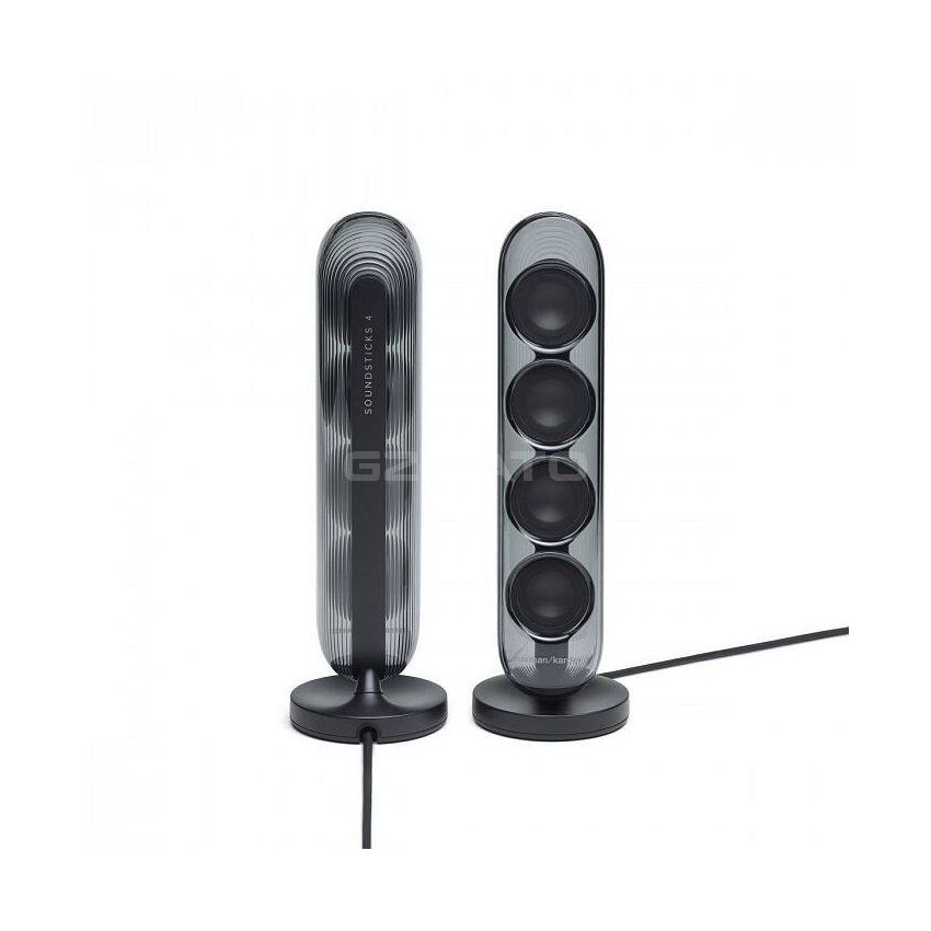 Harman Kardon SoundSticks 4-2.1 Bluetooth Speaker System with Deep Bass and Inspiring Industrial Design (low inventory) - Black 