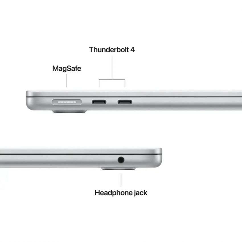 Apple - 13-inch MacBook Air M4 chip 512GB SSD 24GB Memory -10-Core CPU 10-Core GPU Built for Apple Intelligence - Silver