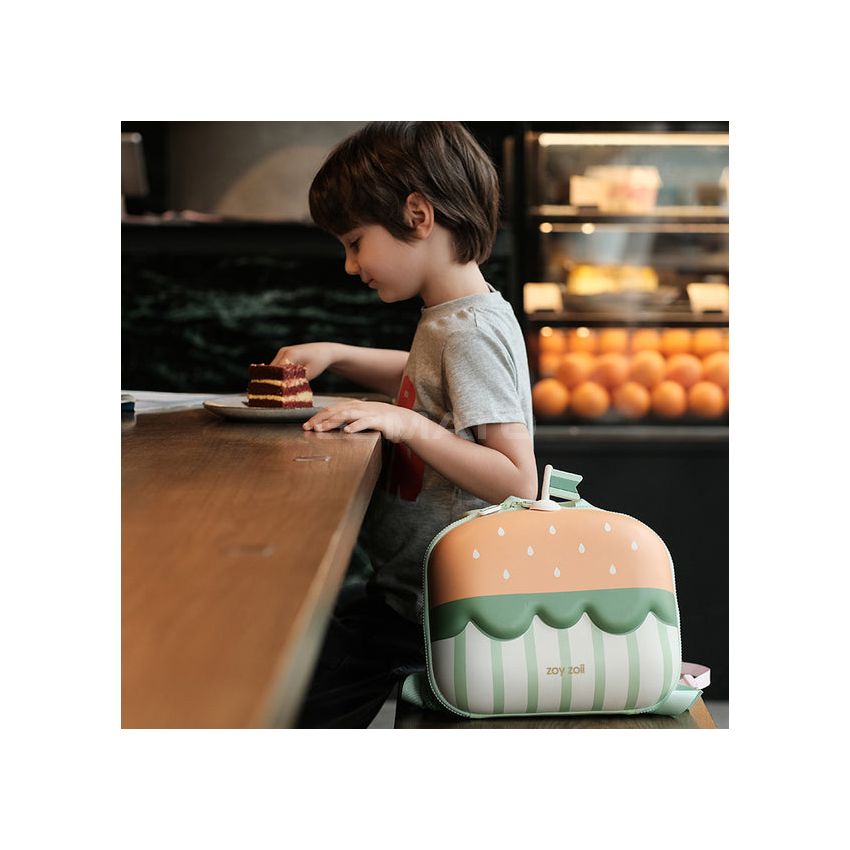 Zoyzoii®B18 Delicious Series Backpack(Cheeseburger)
