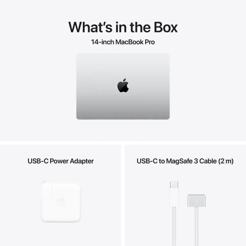 MacBook Pro 14-inch - Apple M4 Pro chip - 1TB SSD - 14-Core CPU - 20-Core GPU - 24GB Memory (B.S Source) - Silver