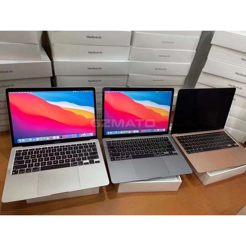 USED Apple MacBook Air 13-Inch CN Version M1 Chip 8-Core RAM 8GB 256GB Retina Display with True Tone, Touch ID- 2021