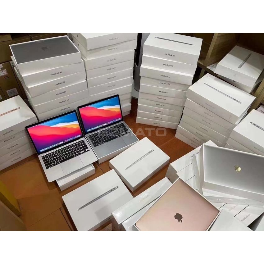 USED Apple MacBook Air 13-Inch CN Version M1 Chip 8-Core RAM 8GB 256GB Retina Display with True Tone, Touch ID- 2021-N93 Silver