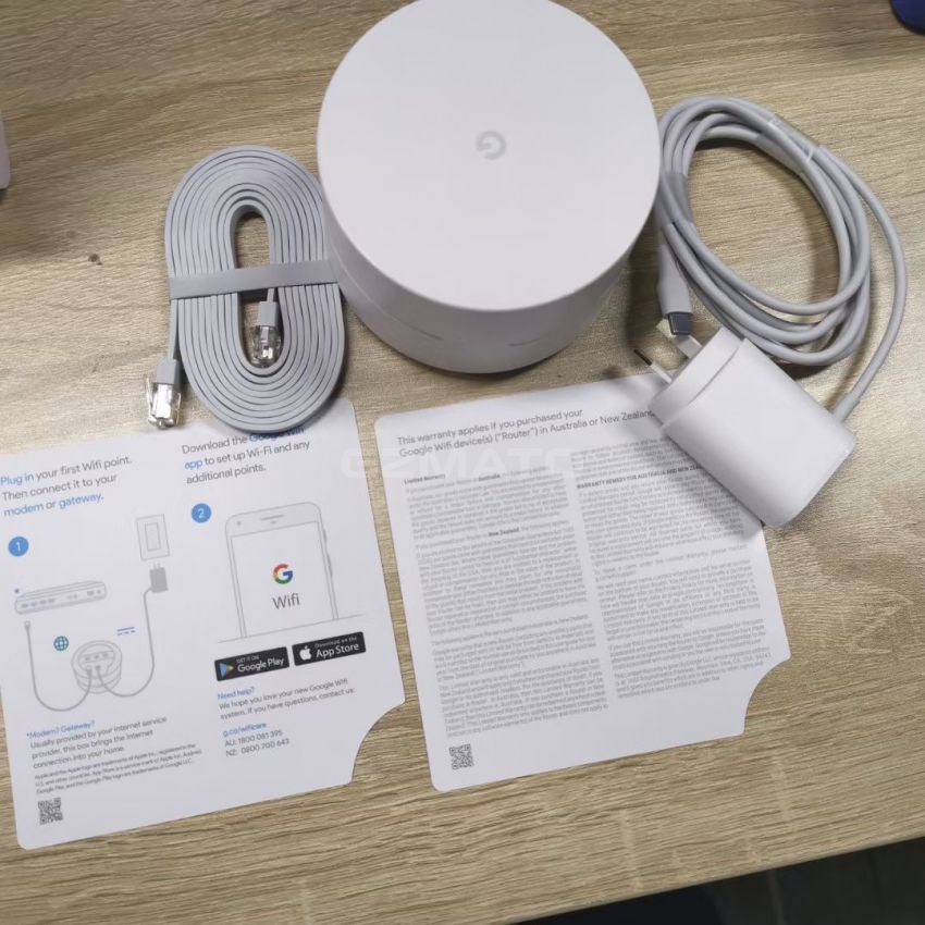 Google AC-1304 WiFi System 1 Pack Solution Single WiFi Point Router for Whole Home Coverage