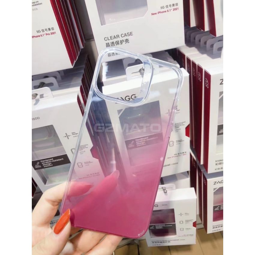 ZAGG ISOD Crystal Palace Clear Case with Advanced Impact Protection, Slim, Tough Design for Apple iPhone 13 – Clear