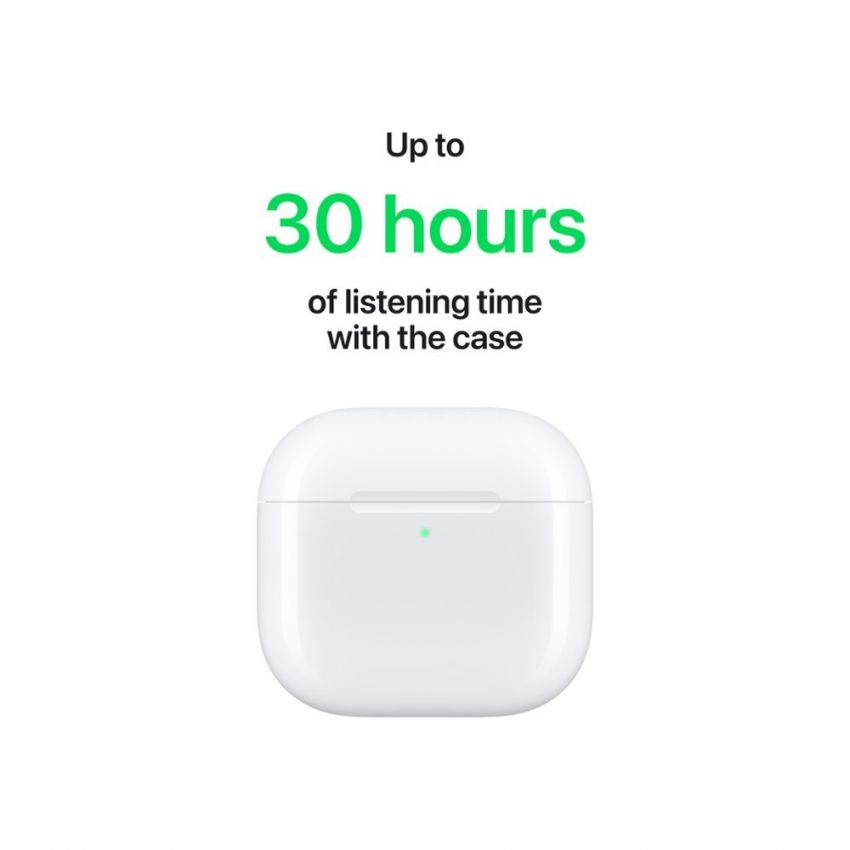 Apple - AirPods 4 with Active Noise Cancellation - White