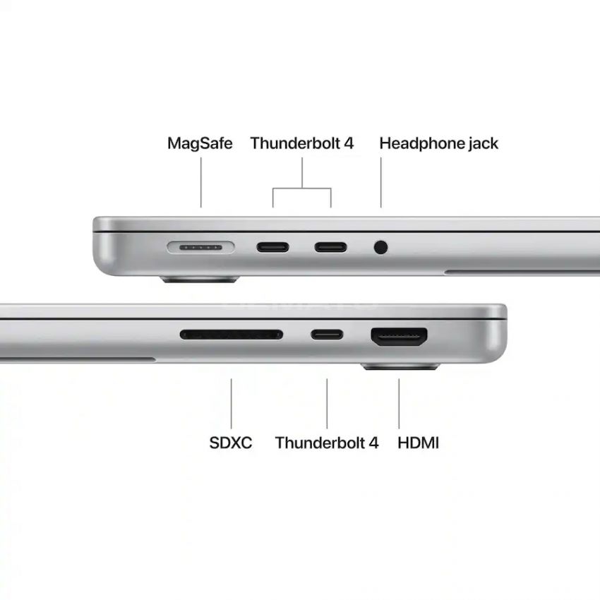 MacBook Pro 14-inch - Apple M5 chip - 512GB SSD - 10-Core CPU - 10-Core GPU - 16GB Memory - Built for Apple Intellegence - Silver