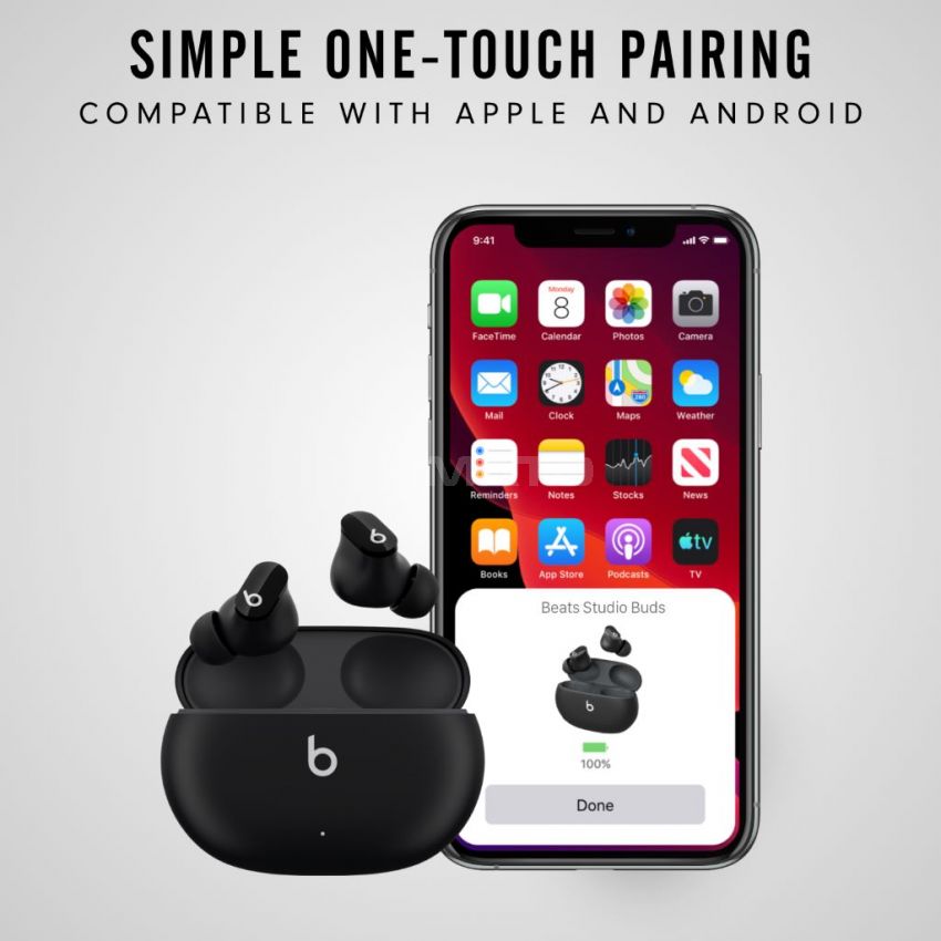 Beats Studio Buds – True Wireless Noise Cancelling Bluetooth Earbuds