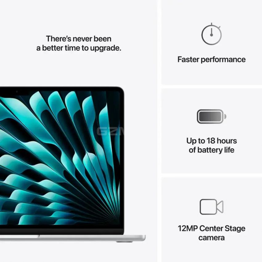 Apple - 13-inch MacBook Air M4 chip 512GB SSD 16GB Memory -10-Core CPU 10-Core GPU Built for Apple Intelligence - Silver