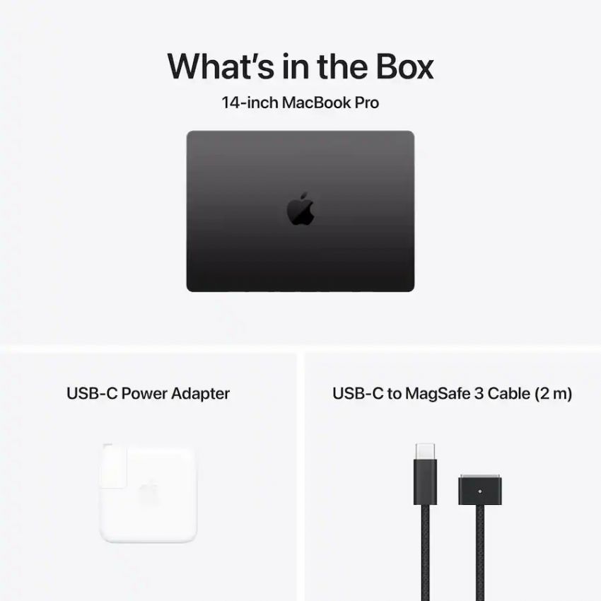 MacBook Pro 14-inch - Apple M5 chip - 512GB SSD - 10-Core CPU - 10-Core GPU - 16GB Memory - Built for Apple Intellegence - Space Black
