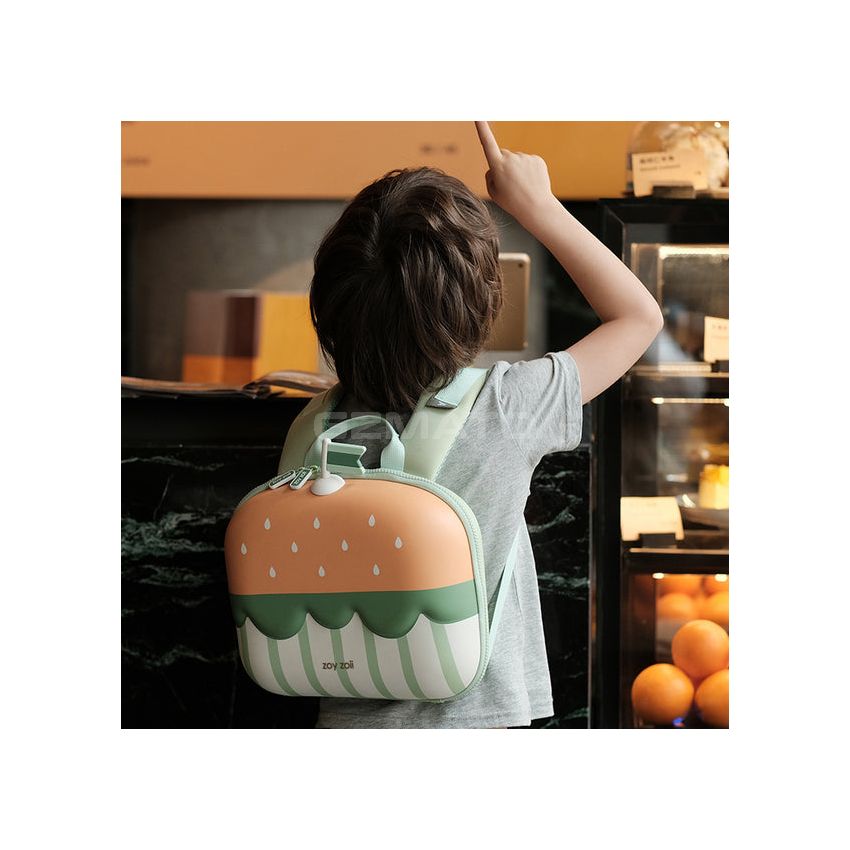 Zoyzoii®B18 Delicious Series Backpack(Cheeseburger)