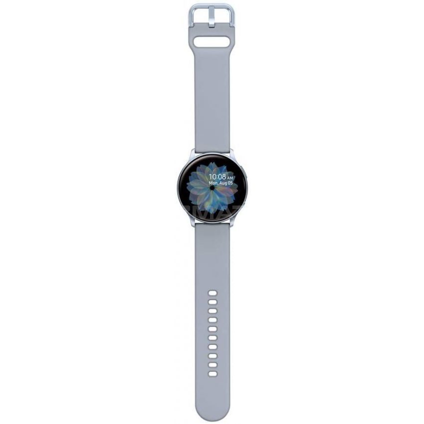 SAMSUNG Galaxy Watch Active 2 (40mm, GPS, Bluetooth) Smart Watch with Advanced Health Monitoring, Fitness Tracking, and Long lasting Battery, Silver (HK Version)