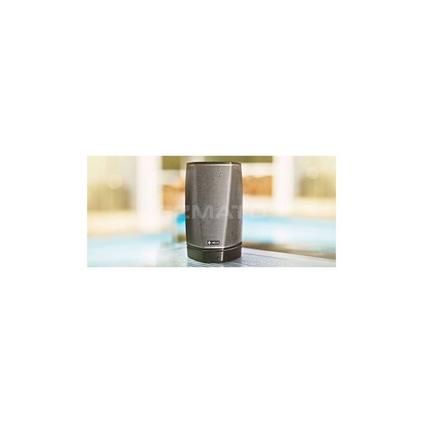 Denon HEOS 1 HS2 New Hi-Res Audio, Compact, Portable Wireless Bluetooth Speaker with Amazing Sound (Updated Version), Black, 5.08 x 7.44 x 5.04