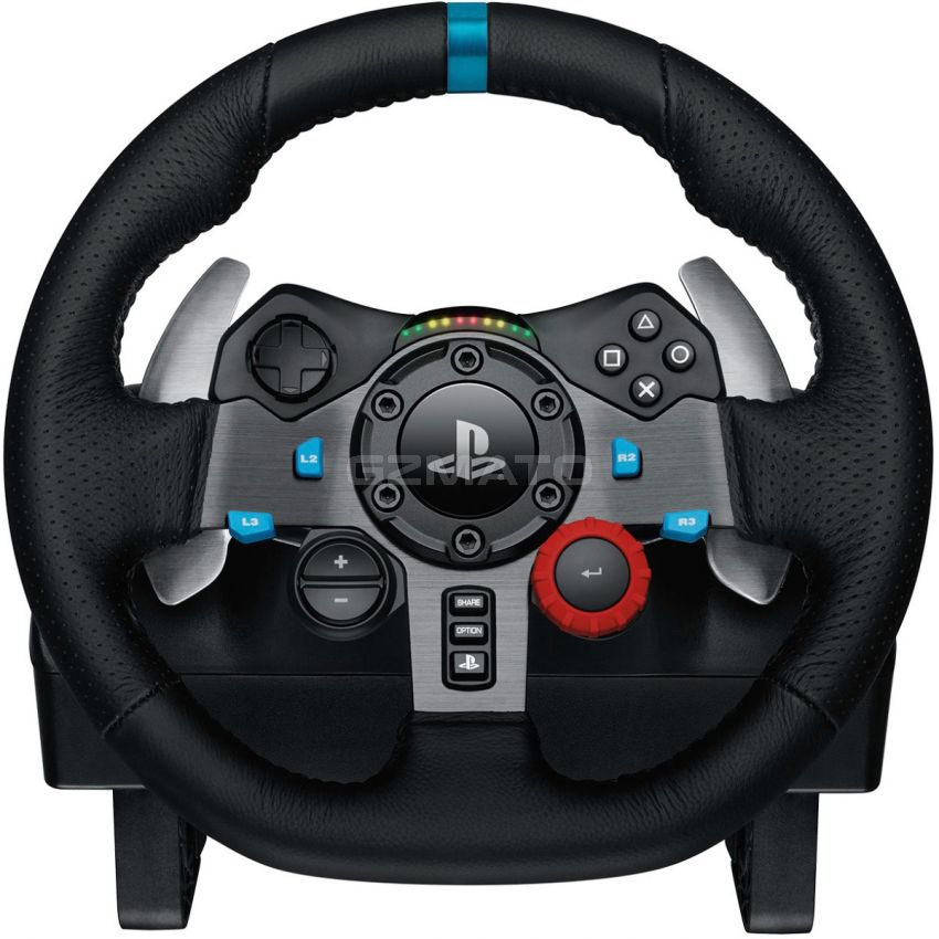 Logitech - G29 Driving Force Racing Wheel and Floor Pedals and G Driving Force Shifter for PS5, PS4, PC, Mac - Black