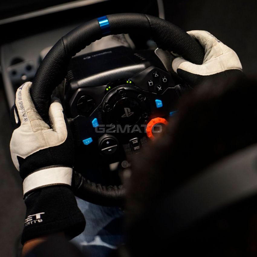 Logitech - G29 Driving Force Racing Wheel and Floor Pedals and G Driving Force Shifter for PS5, PS4, PC, Mac - Black