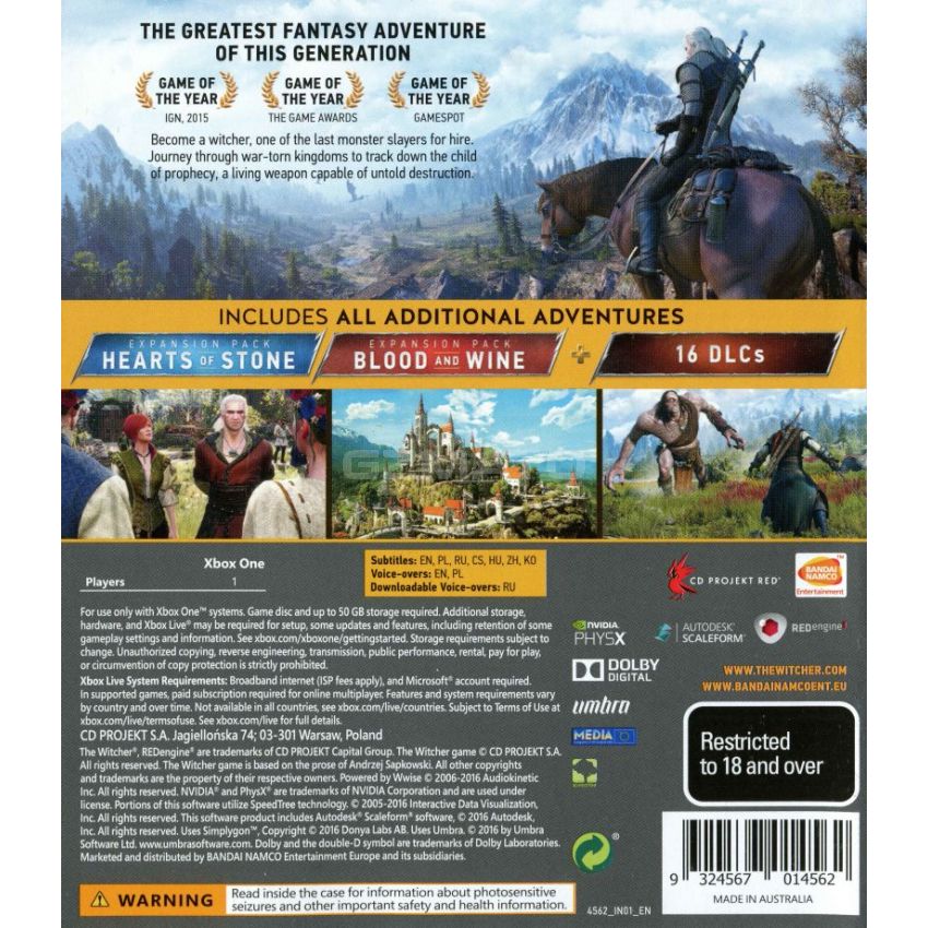 The Witcher 3: Wild Hunt