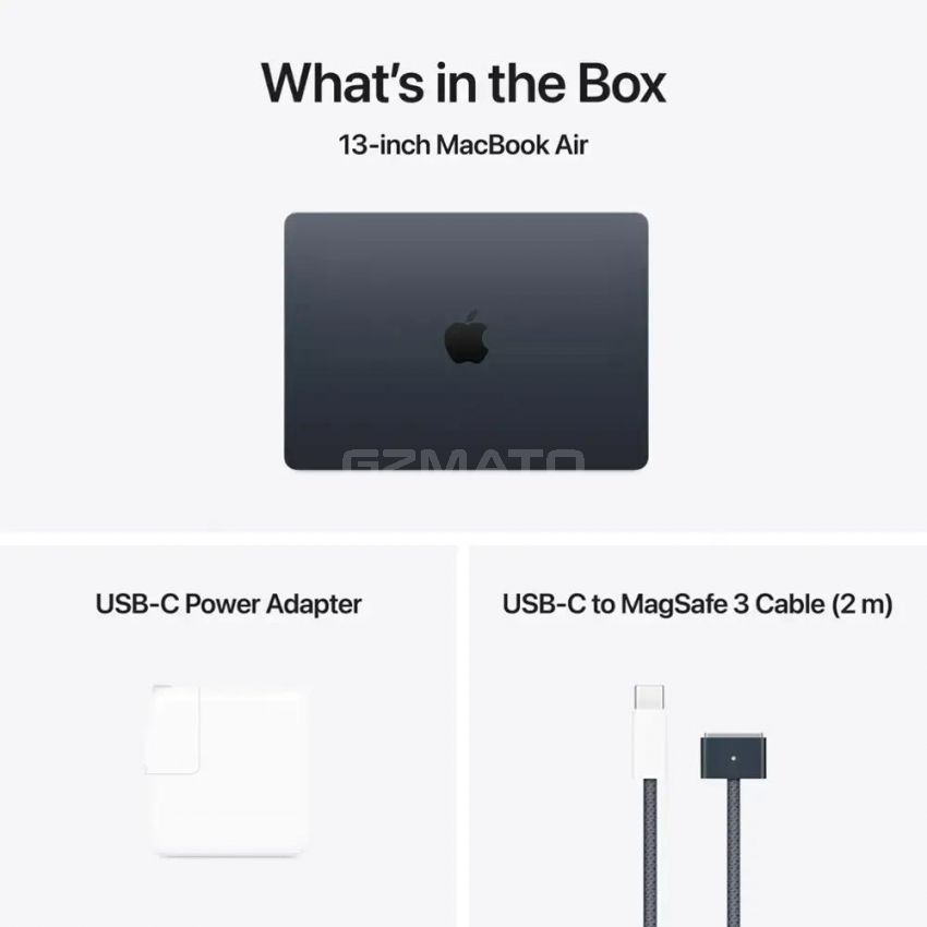 Apple - 13-inch MacBook Air M4 chip 256GB SSD 16GB Memory 10-Core CPU 8-Core GPU - Built for Apple Intelligence - Midnight