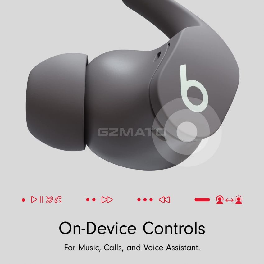 Beats Fit Pro – True Wireless Noise Cancelling Earbuds – Sweat Resistant Earphones, Compatible with Apple & Android, Class 1 Bluetooth, Built-in Microphone, 6 Hours of Listening Time -Grey