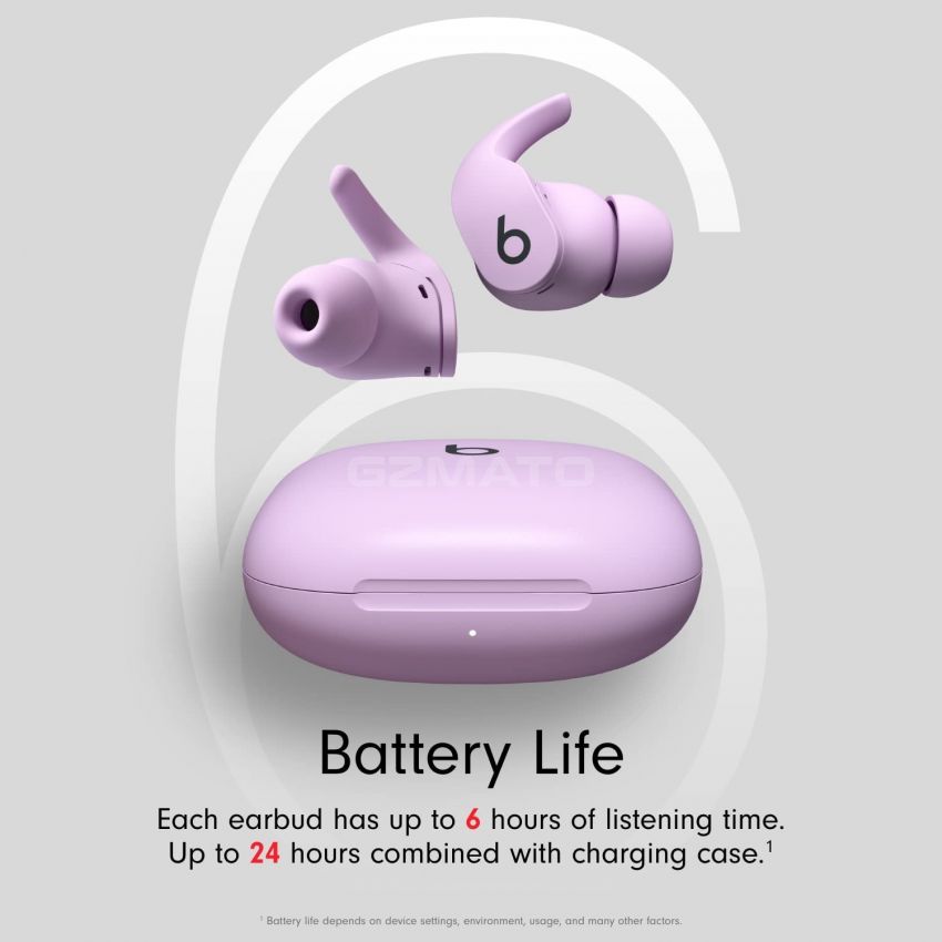 Beats Fit Pro – True Wireless Noise Cancelling Earbuds – Sweat Resistant Earphones, Compatible with Apple & Android, Class 1 Bluetooth, Built-in Microphone, 6 Hours of Listening Time -Purple