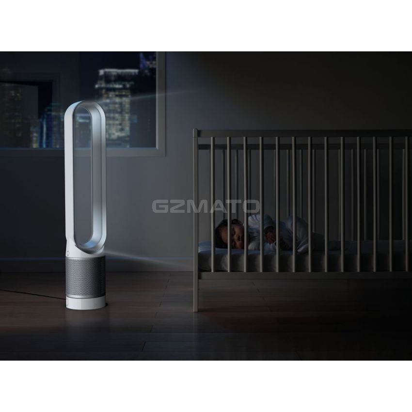 Dyson Pure Cool Link Tower WiFi-Enabled Air Purifier, TP03 Black/ Silver