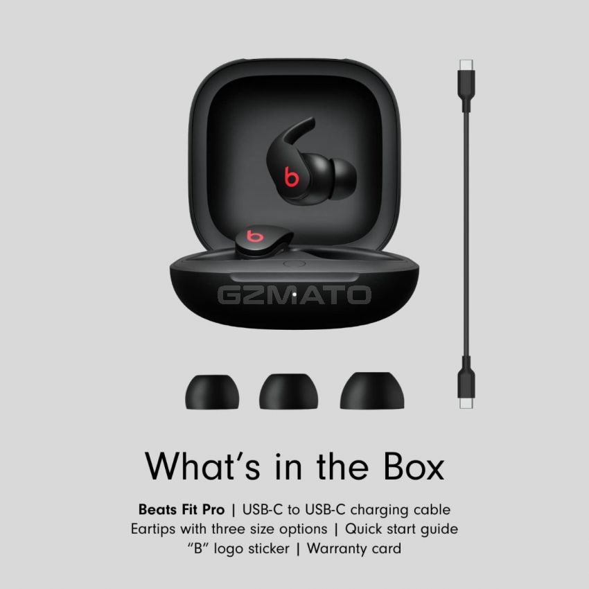Beats Fit Pro – True Wireless Noise Cancelling Earbuds – Sweat Resistant Earphones, Compatible with Apple & Android, Class 1 Bluetooth, Built-in Microphone, 6 Hours of Listening Time