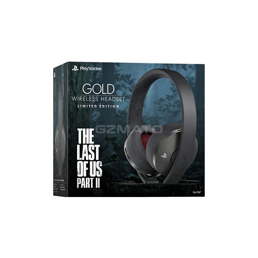 Playstation Gold Wireless Headset - The Last of Us Part II Limited Edition - Playstation 4 Accessory