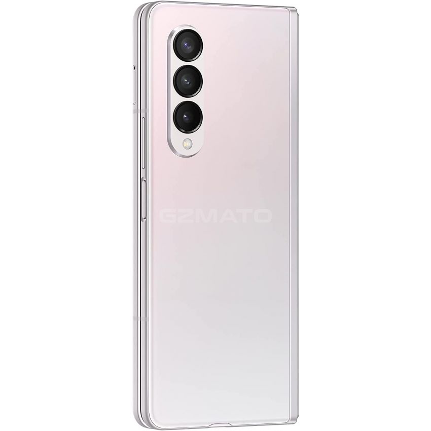 Samsung Galaxy Z Fold 3 512GB Factory Unlocked Android 5G Cell Phone Dual Sim Slot Smartphone Tablet 2-in-1 Foldable Dual Screen Under Display Camera - Phantom Silver
