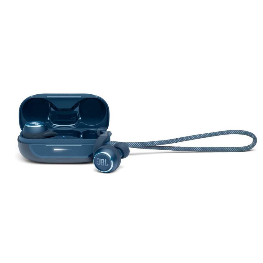 JBL Reflect Mini NC: True Wireless Noise Cancelling Sport Headphones - Blue