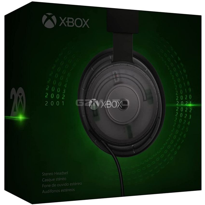 Xbox Stereo Headset – 20th Anniversary Special Edition for Xbox Series X|S, Xbox One, and Windows