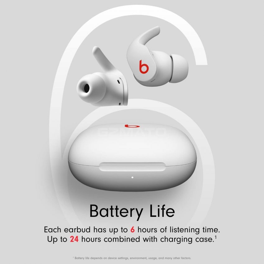 Beats Fit Pro – True Wireless Noise Cancelling Earbuds – Sweat Resistant Earphones, Compatible with Apple & Android, Class 1 Bluetooth, Built-in Microphone, 6 Hours of Listening Time -White