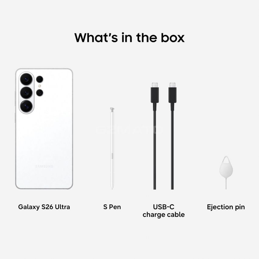 Samsung Galaxy S26 Ultra 1TB Factory Unlocked | 200MP Camera + Privacy Display Flagship - White