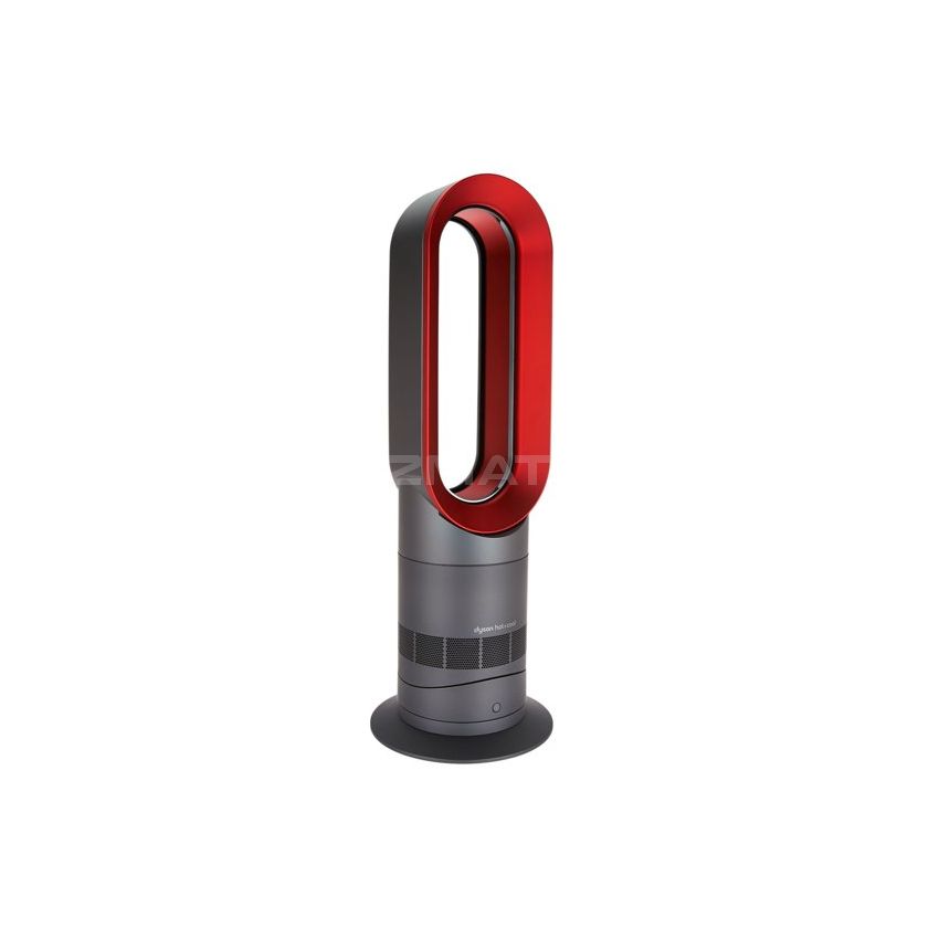 Dyson AM09 Iron Red, Pedestal Fan and Heater Combo
