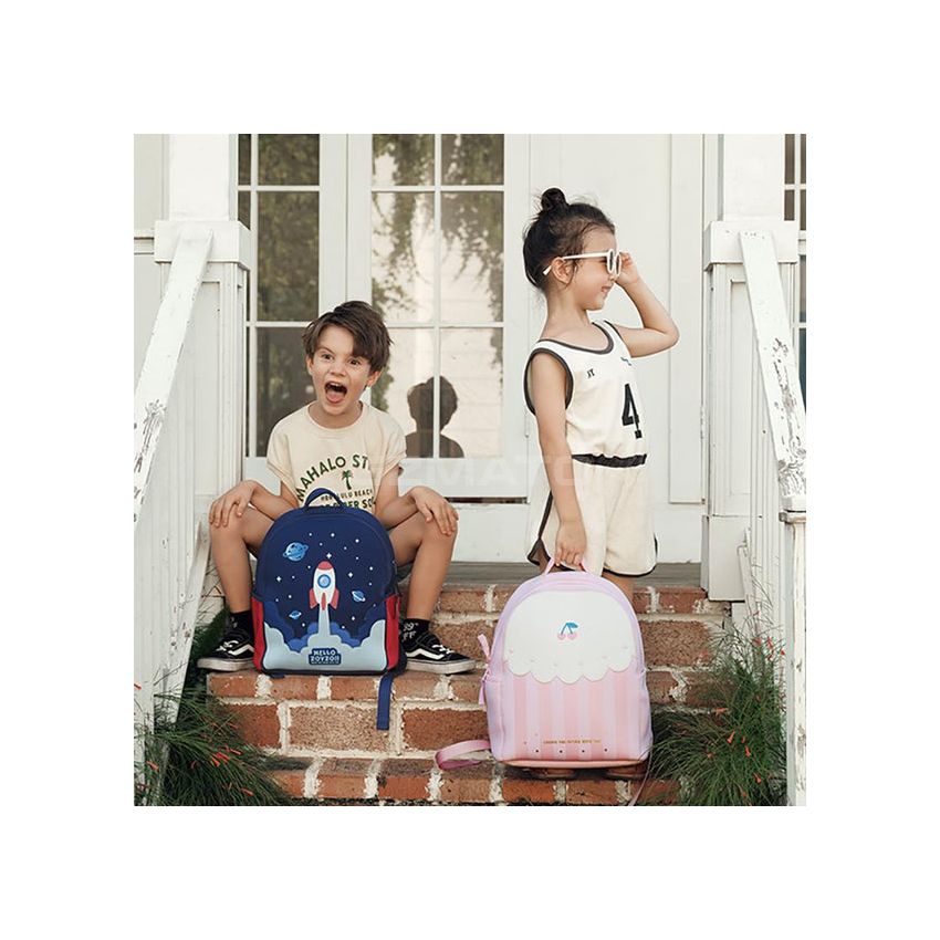 Zoyzoii®B19 Zoy Series Kids Backpack （Rocket）