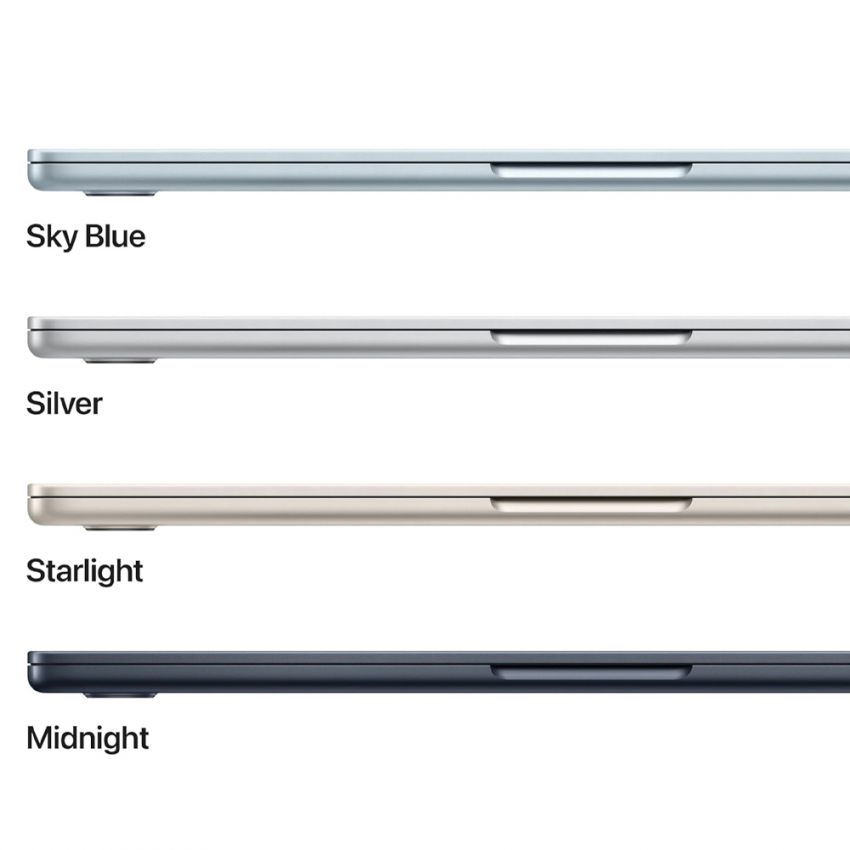 Apple - 13-inch MacBook Air M5 chip 1TB SSD 16GB Memory with 10-Core CPU 10-Core GPU, AI-Ready - Midnight