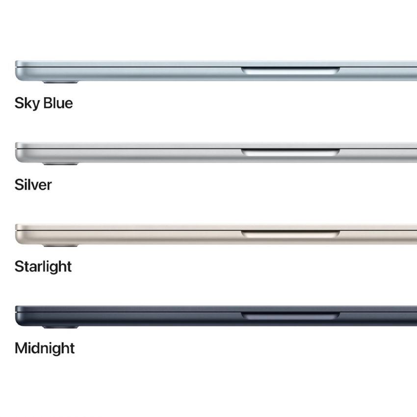 Apple - 15-inch MacBook Air M5 chip 1TB SSD 16GB Memory with 10-Core CPU 10-Core GPU - Silver